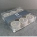 Broste Candles - Box of 9 x 4 Hour Dove Grey Tealights
